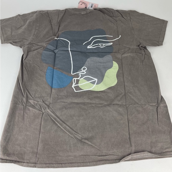 Washed Sketch Back Oversized Tee - Picture 2 of 3